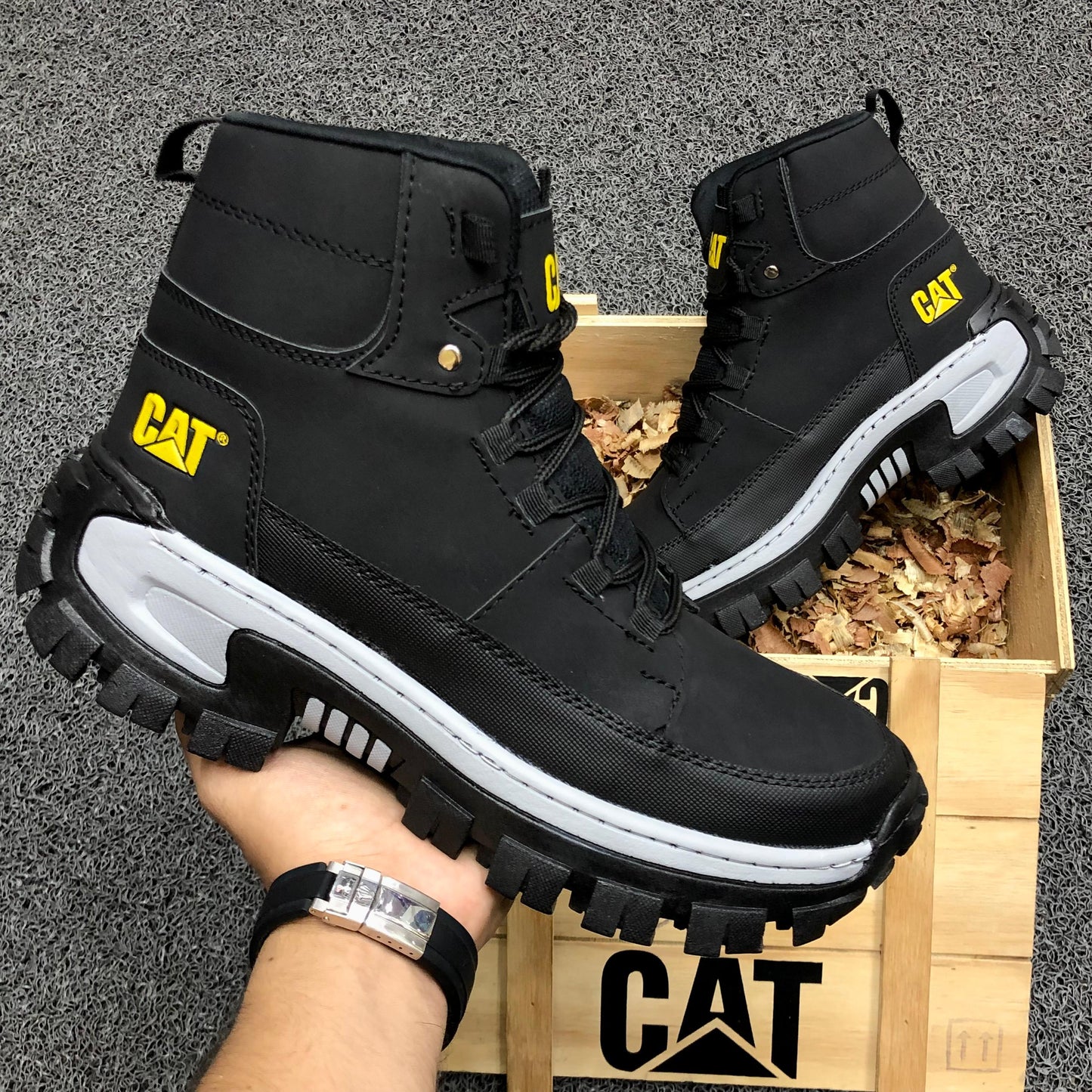 BOTA CAT COLECCIÓN PREMIUM SILVER