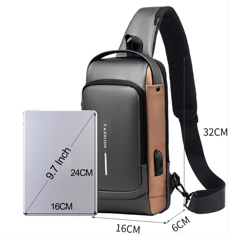 medidas 16 x 6 x32 cm  espacio para tablet de 9.5 pulgadas